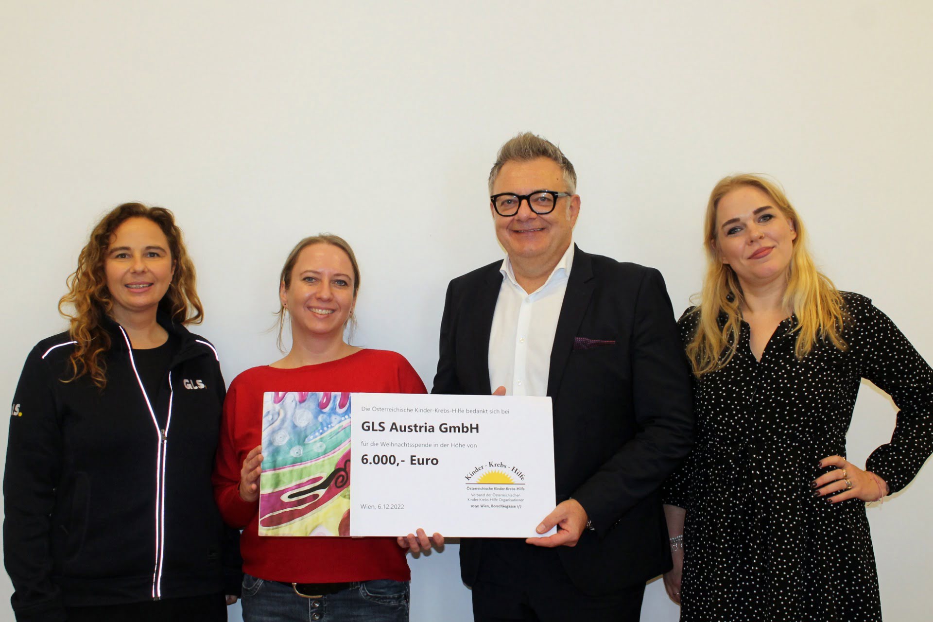 Danke an GLS Austria: Sporteln für den guten Zweck