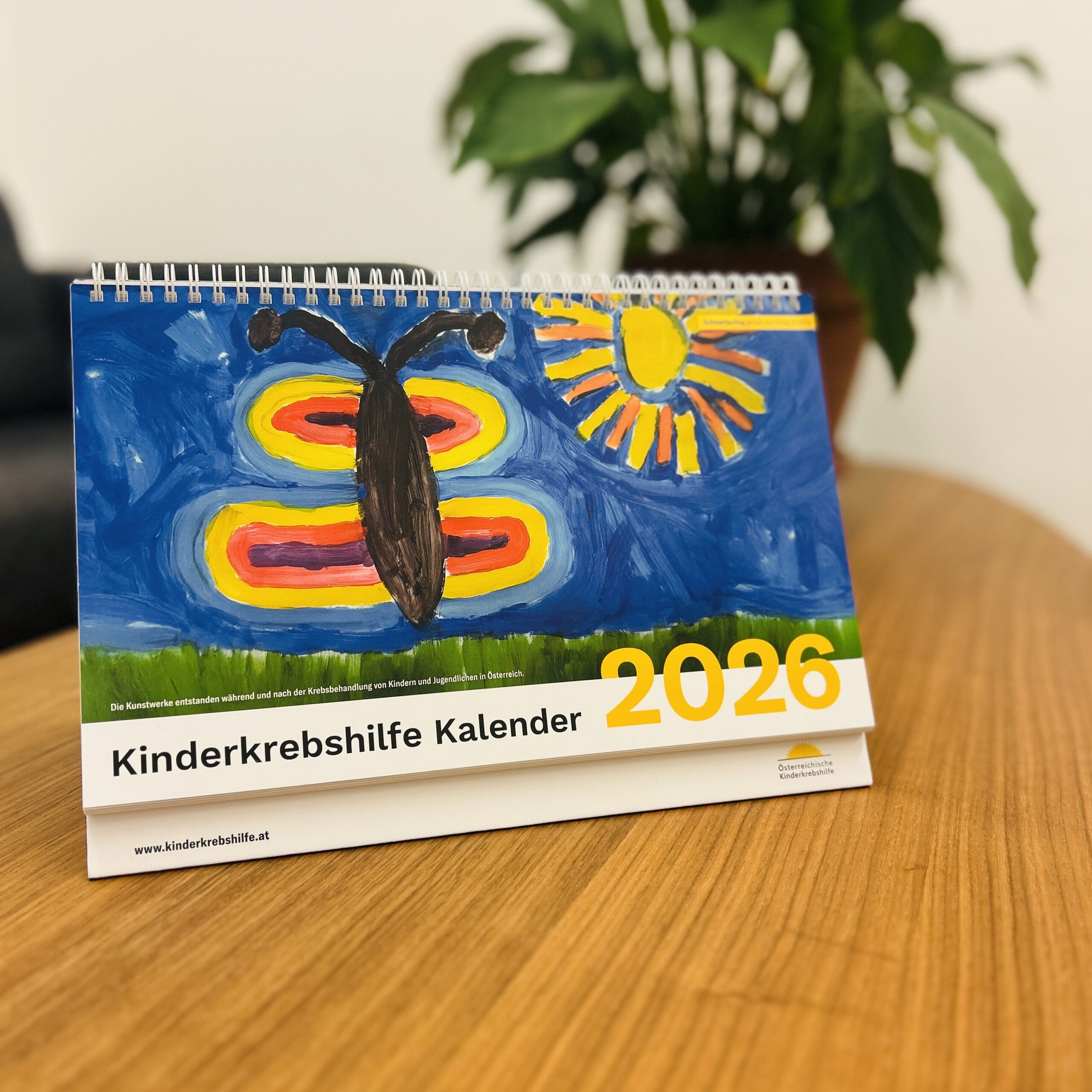 Der Kinderkrebshilfe Kalender 2026