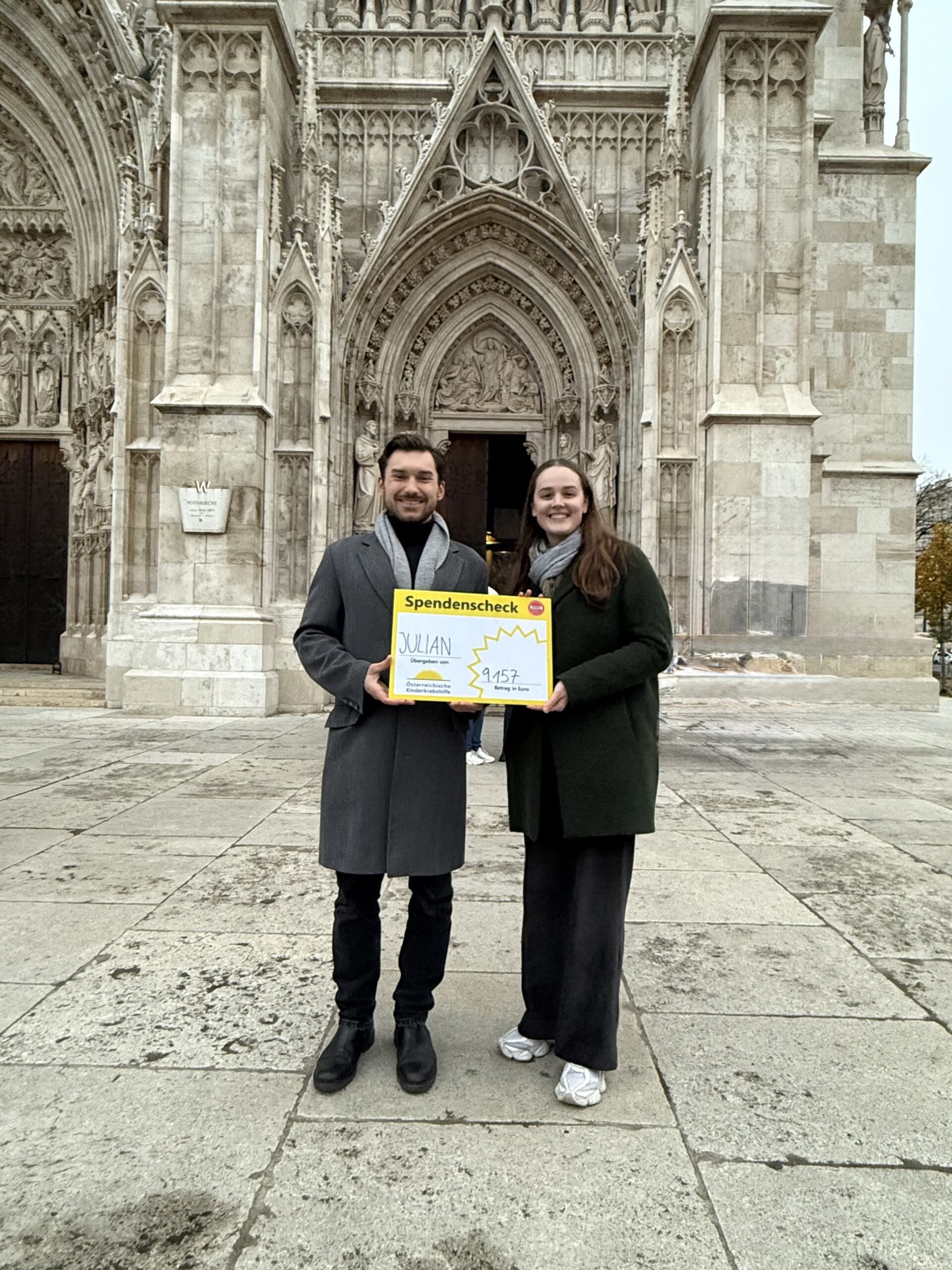 Von Wien nach Palermo für krebskranke Kinder 💛